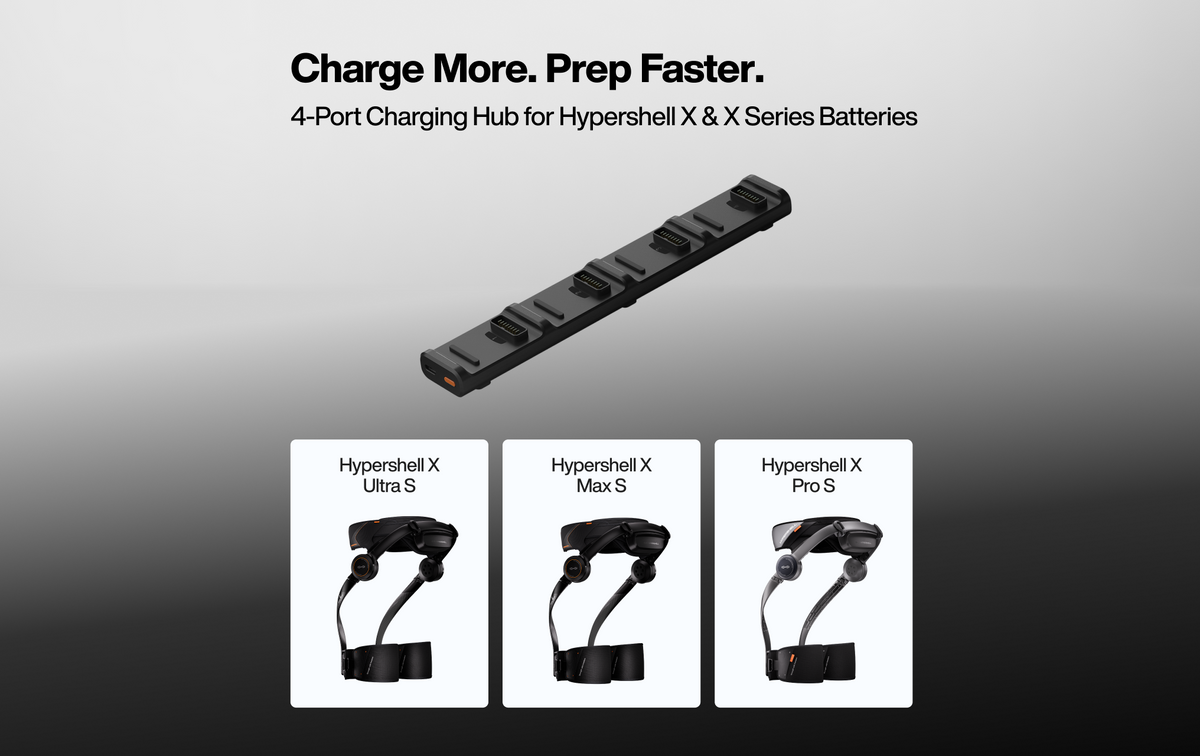 Hypershell 4-Port Charging Hub
